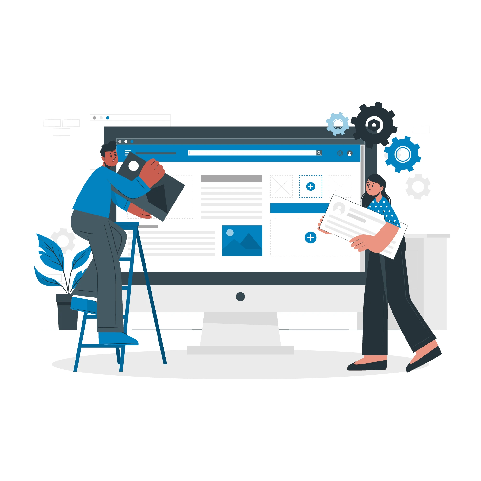 Advanced website creation