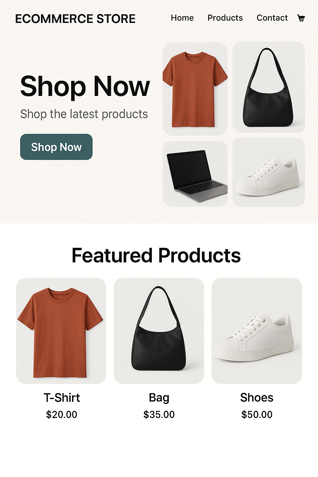 E-commerce storefront